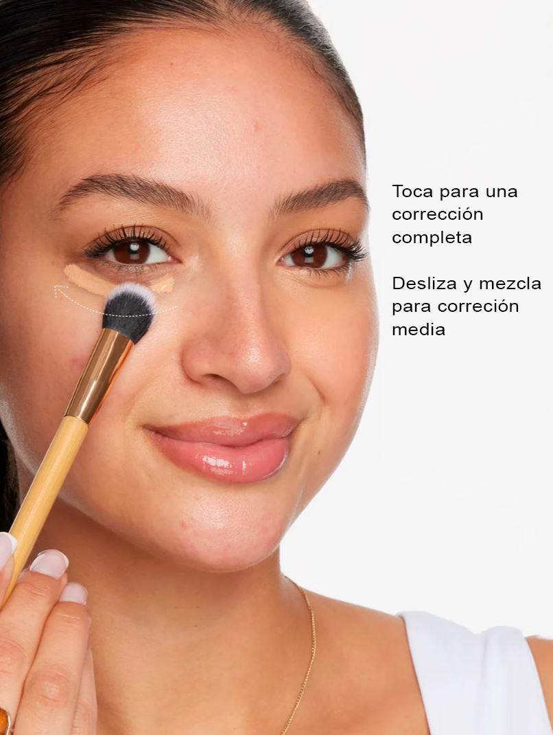NENA® Brocha correctora de madera sostenible