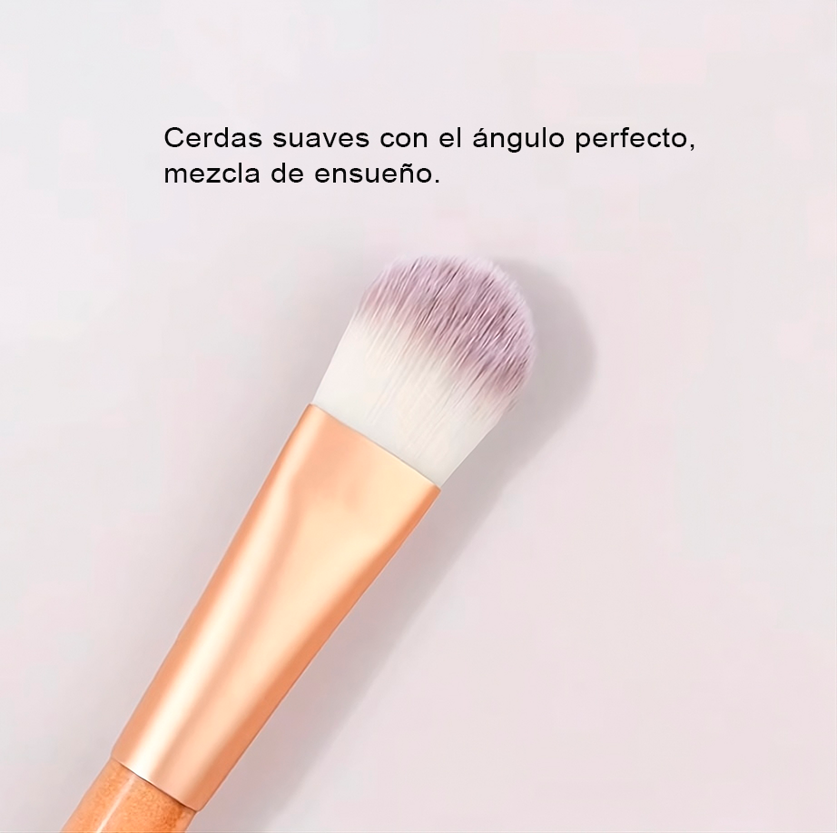 NENA® Brocha correctora de madera sostenible
